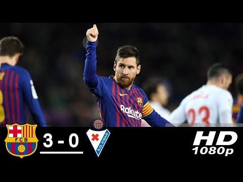 VIDEO: Barcelona vs Eibar 3-0 LA Liga 2019 Goals & Highlights